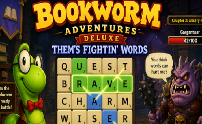 Bookworm Word Game